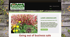 Desktop Screenshot of lewisgreenscape.com